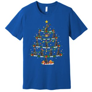 Cane Corso Dog Lover Xmas Lighting Cane Corso Christmas Tree Funny Gift Premium T-Shirt