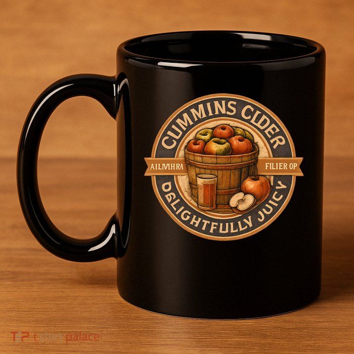 Cummins Cider - Delightfully Juicy 11oz C Handle Ceramic Mug