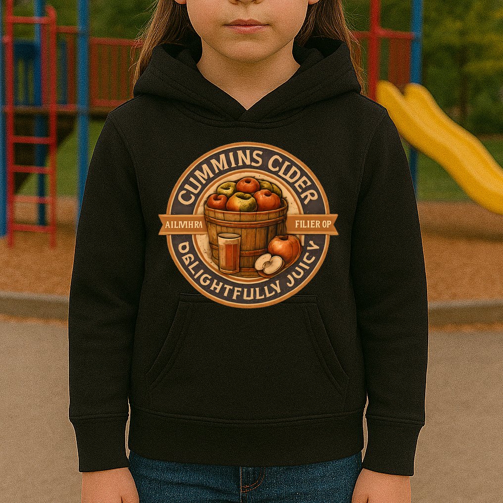 Cummins Cider - Delightfully Juicy Kids Hoodie