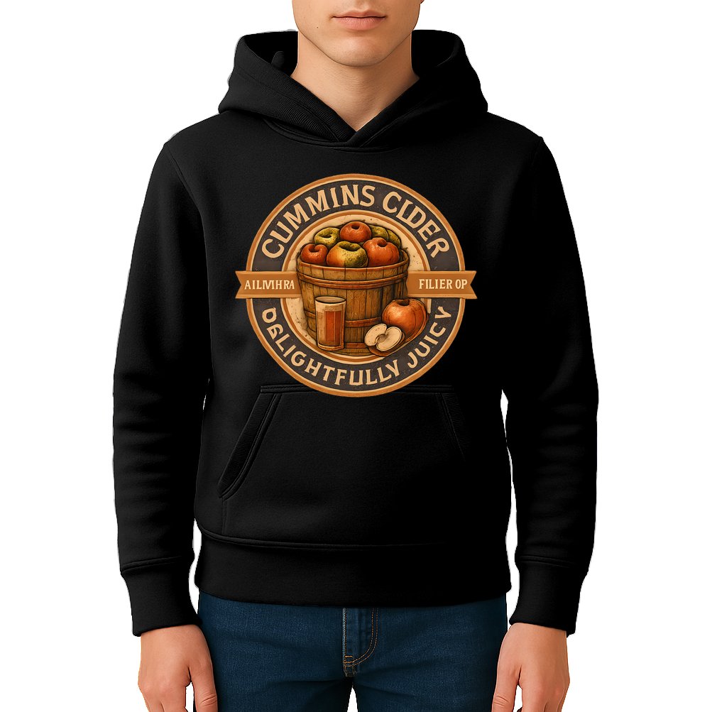 Cummins Cider - Delightfully Juicy Kids Hoodie
