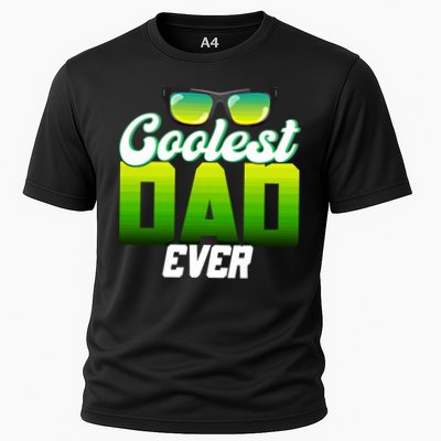 Cute Coolest Dad Around Worlds Coolest Dad Ever Coolest Dad Great Gift Performance Shirt