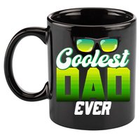 Cute Coolest Dad Around Worlds Coolest Dad Ever Coolest Dad Great Gift 11oz C Handle Ceramic Mug