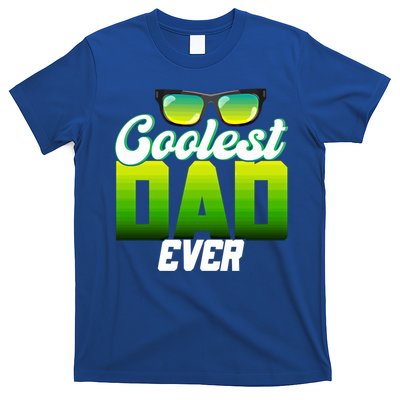 Cute Coolest Dad Around Worlds Coolest Dad Ever Coolest Dad Great Gift T-Shirt