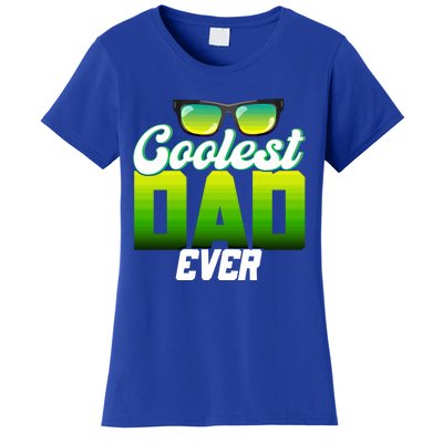 Cute Coolest Dad Around Worlds Coolest Dad Ever Coolest Dad Great Gift Women's T-Shirt