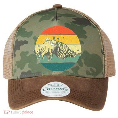 Cute Cuttlefish Design  Lovers Fishing Legacy Tie Dye Trucker Hat