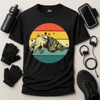 Cute Cuttlefish Design  Lovers Fishing Cooling Performance Crew T-Shirt