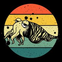 Cute Cuttlefish Design  Lovers Fishing Cooling Performance Crew T-Shirt