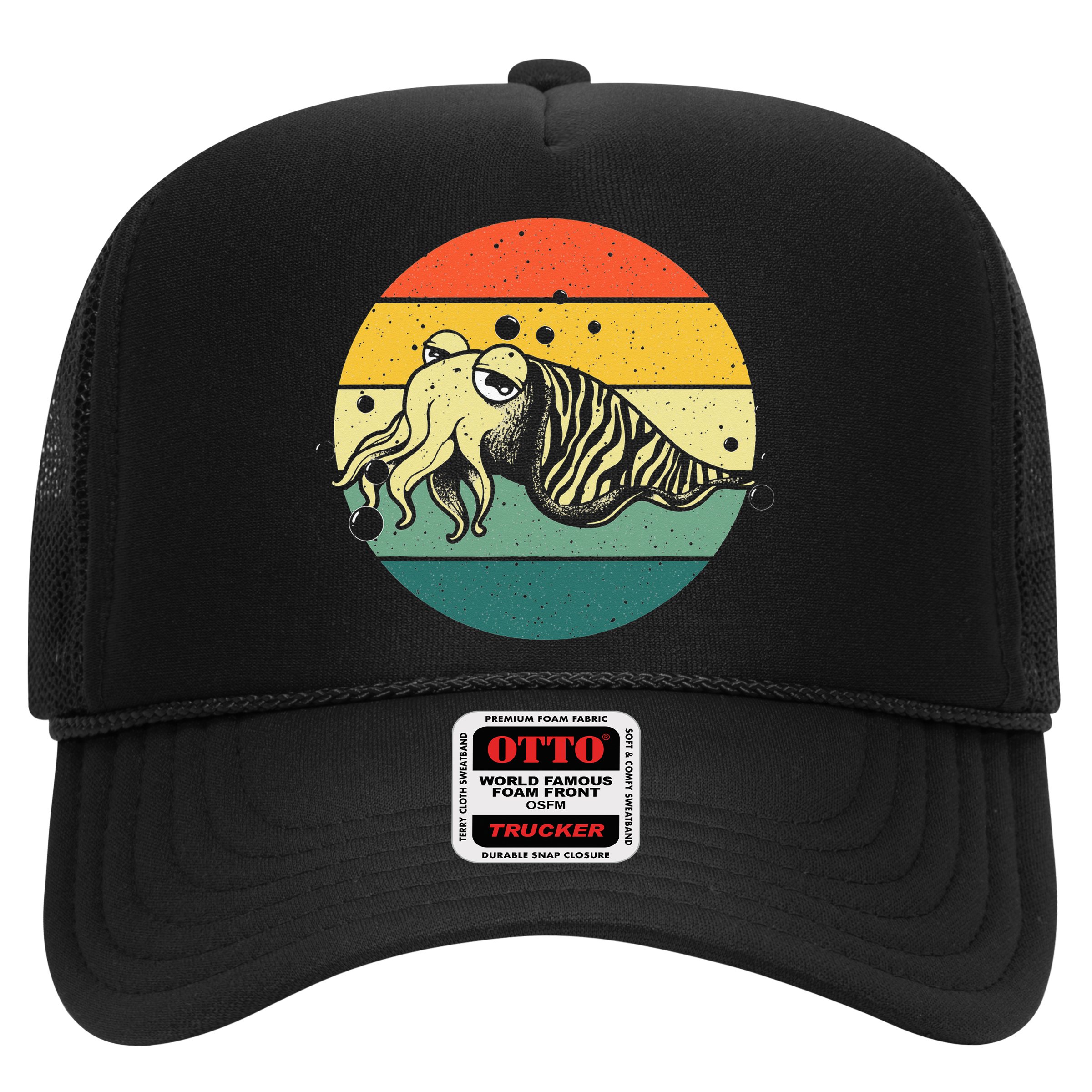 Cute Cuttlefish Design  Lovers Fishing Hat