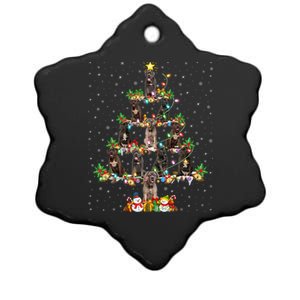 Cane Corso Dog Lover Xmas Lighting Cane Corso Christmas Tree Gift Ceramic Star Ornament