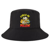 Cat Cinco De Meow Mayo Mexican Fiesta Cool Comfort Performance Bucket Hat