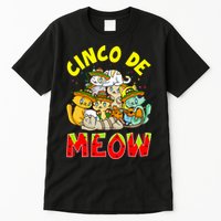 Cat Cinco De Meow Mayo Mexican Fiesta Tall T-Shirt