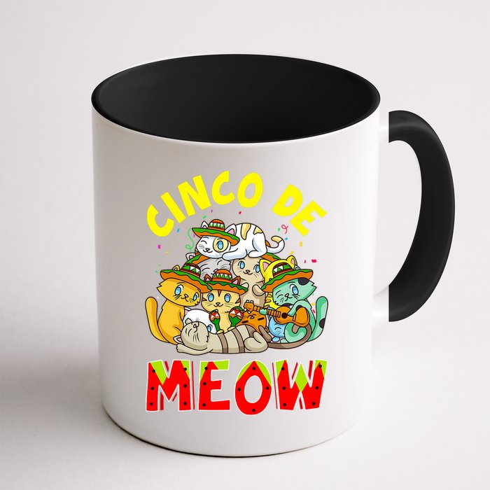 Cat Cinco De Meow Mayo Mexican Fiesta Mug