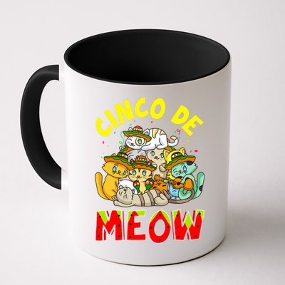 Cat Cinco De Meow Mayo Mexican Fiesta Mug
