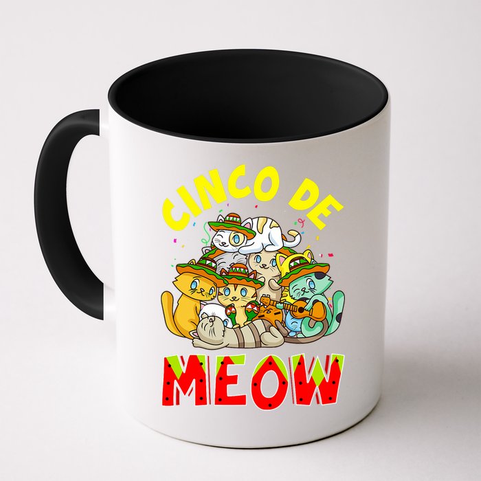 Cat Cinco De Meow Mayo Mexican Fiesta Mug