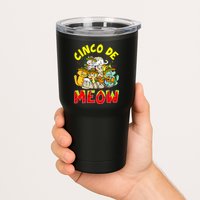 Cat Cinco De Meow Mayo Mexican Fiesta Tumbler