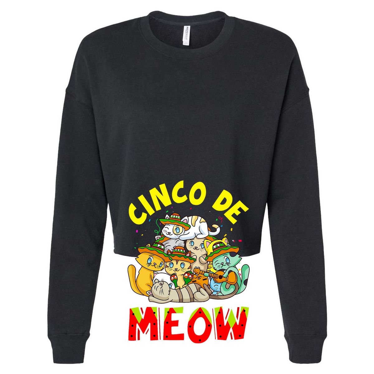 Cat Cinco De Meow Mayo Mexican Fiesta 25L Jumbo Tote