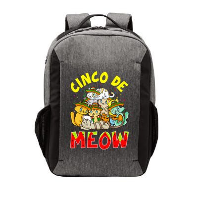 Cat Cinco De Meow Mayo Mexican Fiesta Vector Backpack