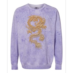 Chinese Culture Dragon Asian Gift Colorblast Crewneck Sweatshirt