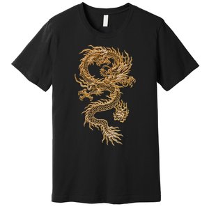 Chinese Culture Dragon Asian Gift Premium T-Shirt