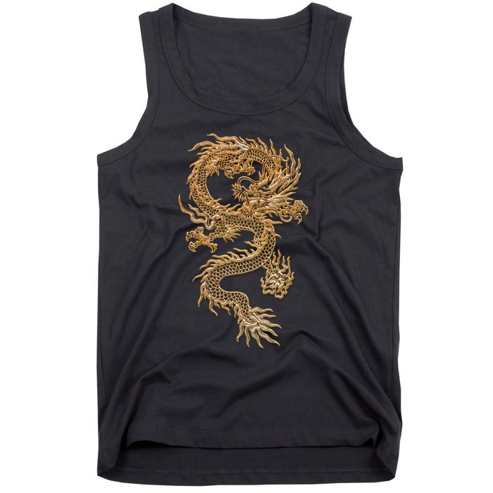 Chinese Culture Dragon Asian Gift Tank Top