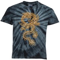 Chinese Culture Dragon Asian Gift Kids Tie-Dye T-Shirt