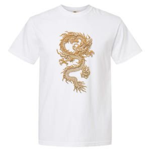 Chinese Culture Dragon Asian Gift Garment-Dyed Heavyweight T-Shirt