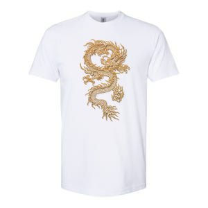 Chinese Culture Dragon Asian Gift Softstyle CVC T-Shirt