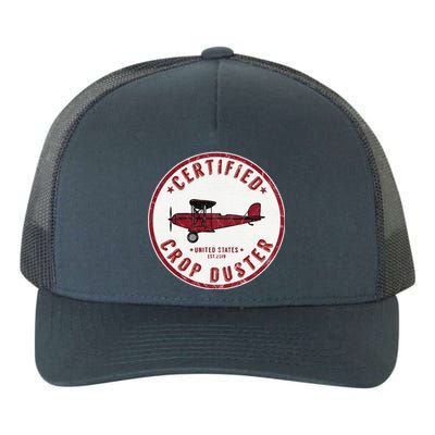 Certified Crop Duster Planes And Aerial Yupoong Adult 5-Panel Trucker Hat