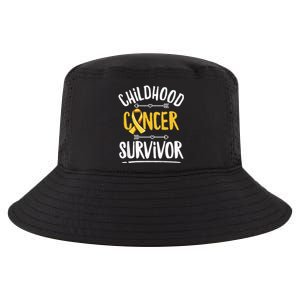 Childhood Cancer Design For A Childhood Cancer Survivor Cool Comfort Performance Bucket Hat