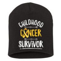 Childhood Cancer Design For A Childhood Cancer Survivor Short Acrylic Beanie