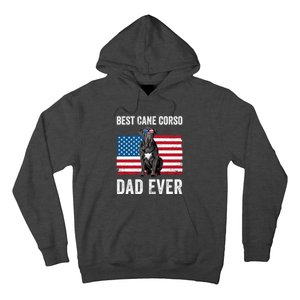 Cane Corso Dad USA American Flag Cane Corso Dog Lover Owner Hoodie