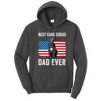 Cane Corso Dad USA American Flag Cane Corso Dog Lover Owner Tall Hoodie