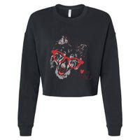 Cute Col Dog Sketch Art Collie .Png Cropped Pullover Crew