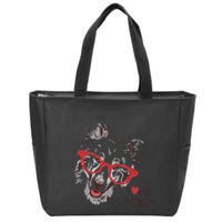 Cute Col Dog Sketch Art Collie .Png Zip Tote Bag