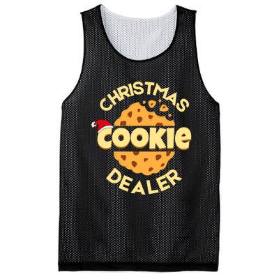 Christmas Cookie Dealer Baker Xmas Cookie Baking Mesh Reversible Basketball Jersey Tank