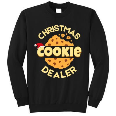 Christmas Cookie Dealer Baker Xmas Cookie Baking Tall Sweatshirt