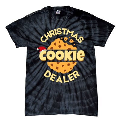 Christmas Cookie Dealer Baker Xmas Cookie Baking Tie-Dye T-Shirt