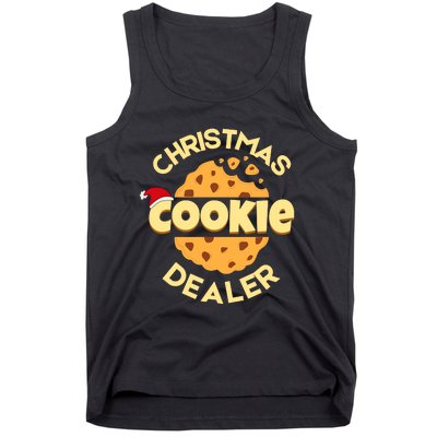 Christmas Cookie Dealer Baker Xmas Cookie Baking Tank Top