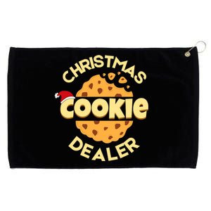 Christmas Cookie Dealer Baker Xmas Cookie Baking Grommeted Golf Towel