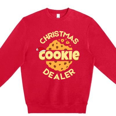 Christmas Cookie Dealer Baker Xmas Cookie Baking Premium Crewneck Sweatshirt