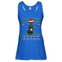 Cane Corso Dog Lover Xmas Santa Cane Corso Ugly Christmas Meaningful Gift Ladies Essential Flowy Tank