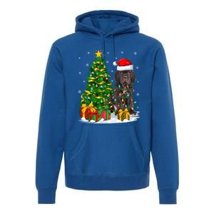 Cane Corso Dog Lover Xmas Tree Santa Cane Corso Christmas Great Gift Premium Hoodie