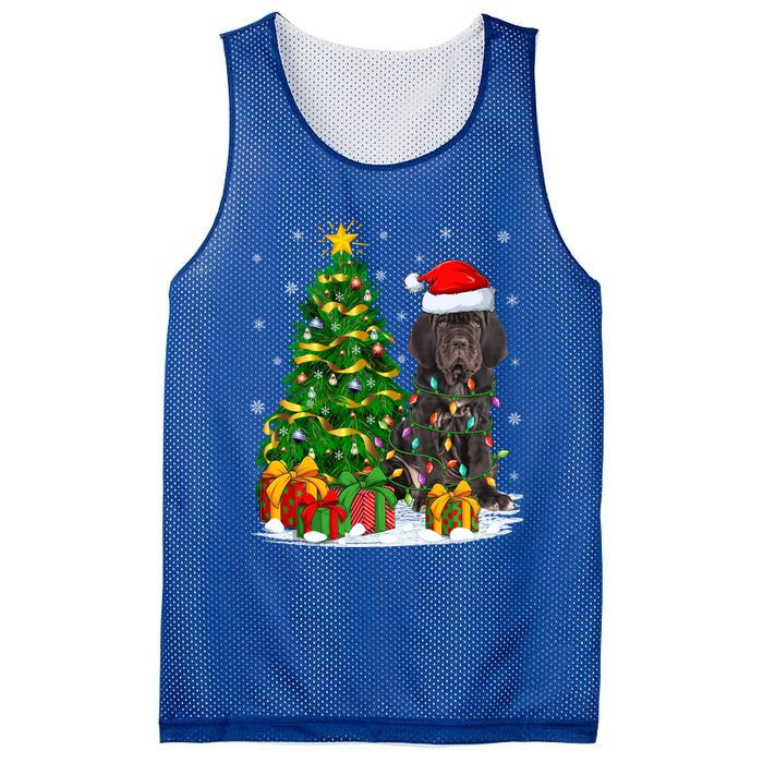 Cane Corso Dog Lover Xmas Tree Santa Cane Corso Christmas Great Gift Mesh Reversible Basketball Jersey Tank