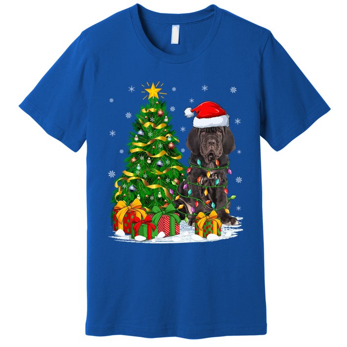 Cane Corso Dog Lover Xmas Tree Santa Cane Corso Christmas Great Gift Premium T-Shirt