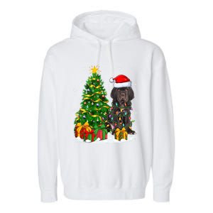 Cane Corso Dog Lover Xmas Tree Santa Cane Corso Christmas Great Gift Garment-Dyed Fleece Hoodie