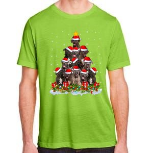 Cane Corso Dog Lover Xmas Tree Santa Christmas Cane Corso Gift Adult ChromaSoft Performance T-Shirt