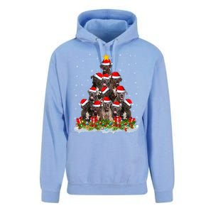 Cane Corso Dog Lover Xmas Tree Santa Christmas Cane Corso Gift Unisex Surf Hoodie