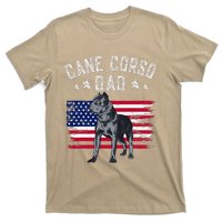 Cane Corso Dad American Flag Best Italian Mastiff Dog Lover T-Shirt