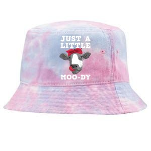 Cute Cow Design For Dairy Cow Lover Cattle Farming Tie-Dyed Bucket Hat