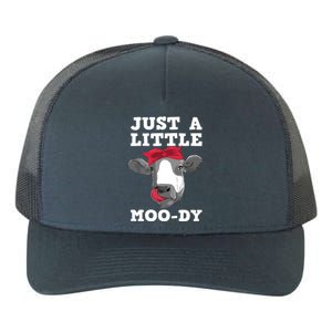 Cute Cow Design For Dairy Cow Lover Cattle Farming Yupoong Adult 5-Panel Trucker Hat